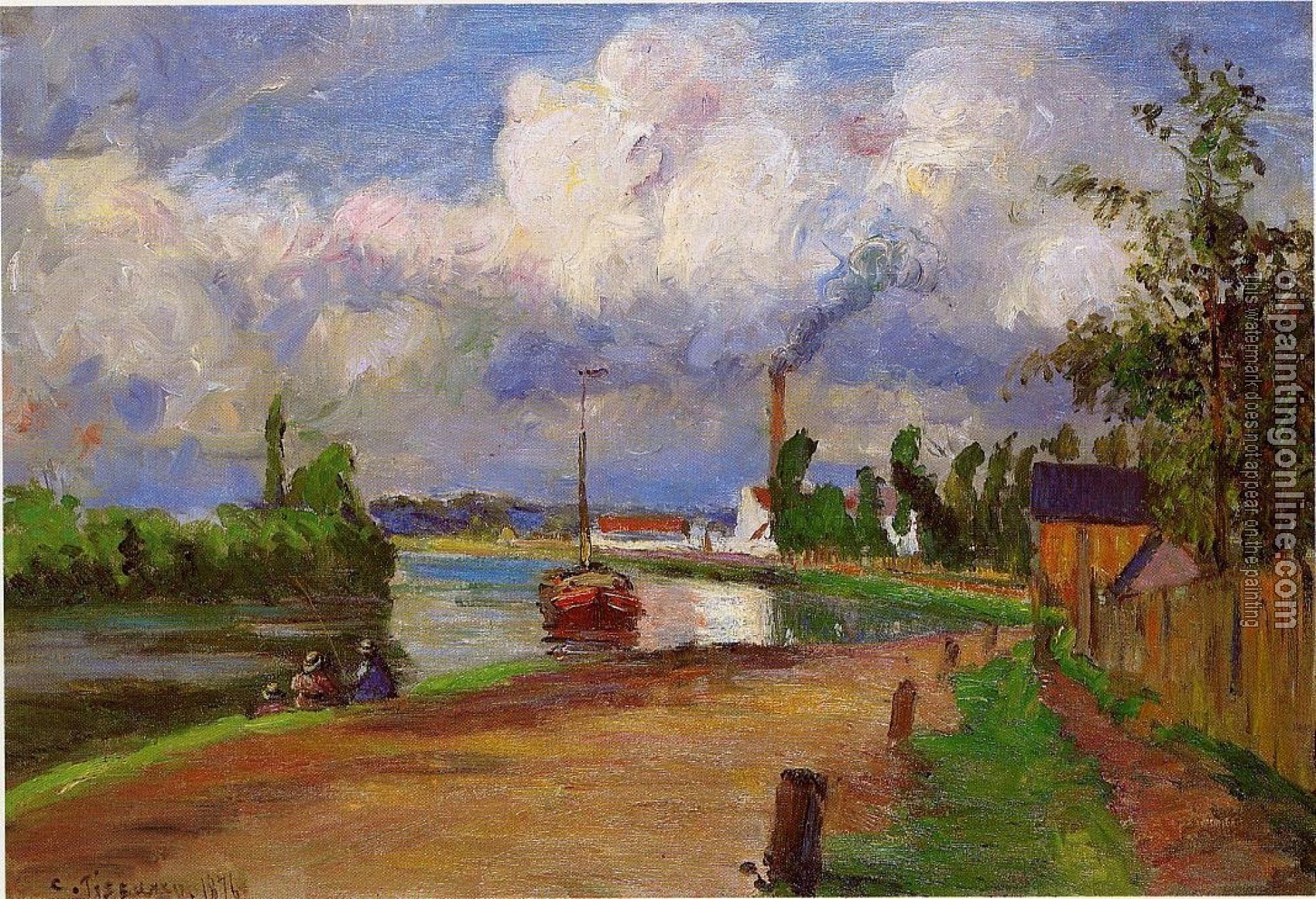 Pissarro, Camille - Landscape of the Oise